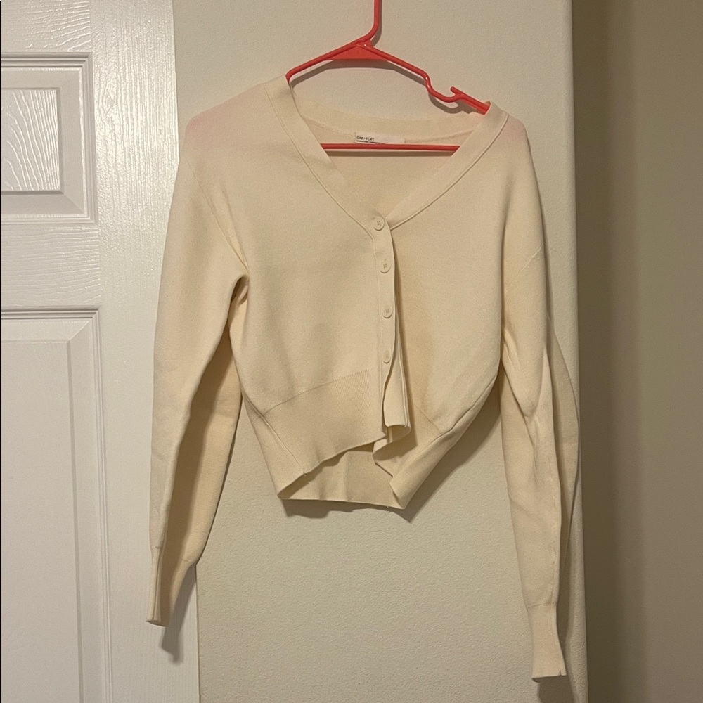 OAK + FORT Women's Cream Cardigan